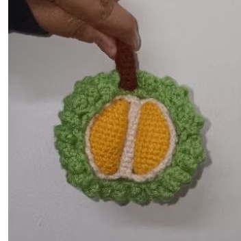 พวงกุญแจ DURIAN CROCHET พวงกุญแจ KAIT DURIAN