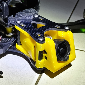 [GIJO] 3D พิมพ์ TPU DJI O3 กล้องสําหรับ ImpulseRC Apex EVO DC O3 FPV Racing Drone