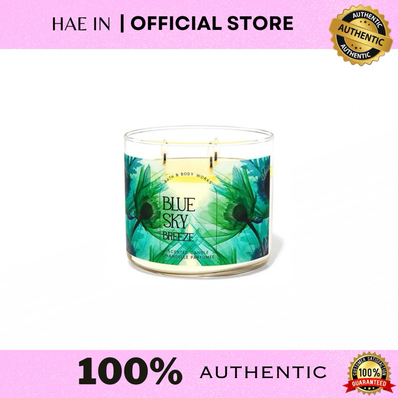 B1B1 D0UBLE Y0U CANDLE BLUE SKY BREEZE