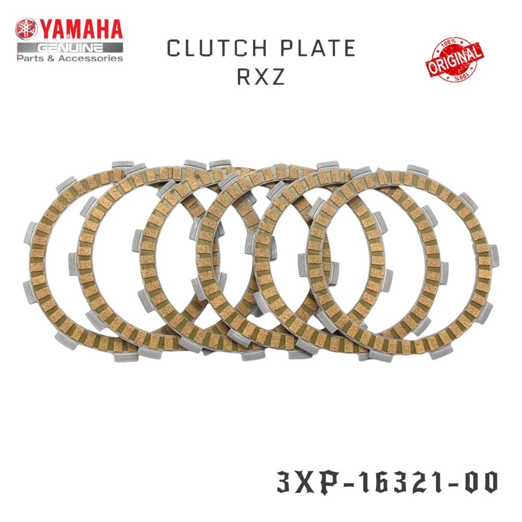 YAMAHA RXZ CLITCH DISC 3XP-16321-00 แผ่นคลัทช์ FRICTION CLUTCH DISK CLUTCH FRICTION PLATE