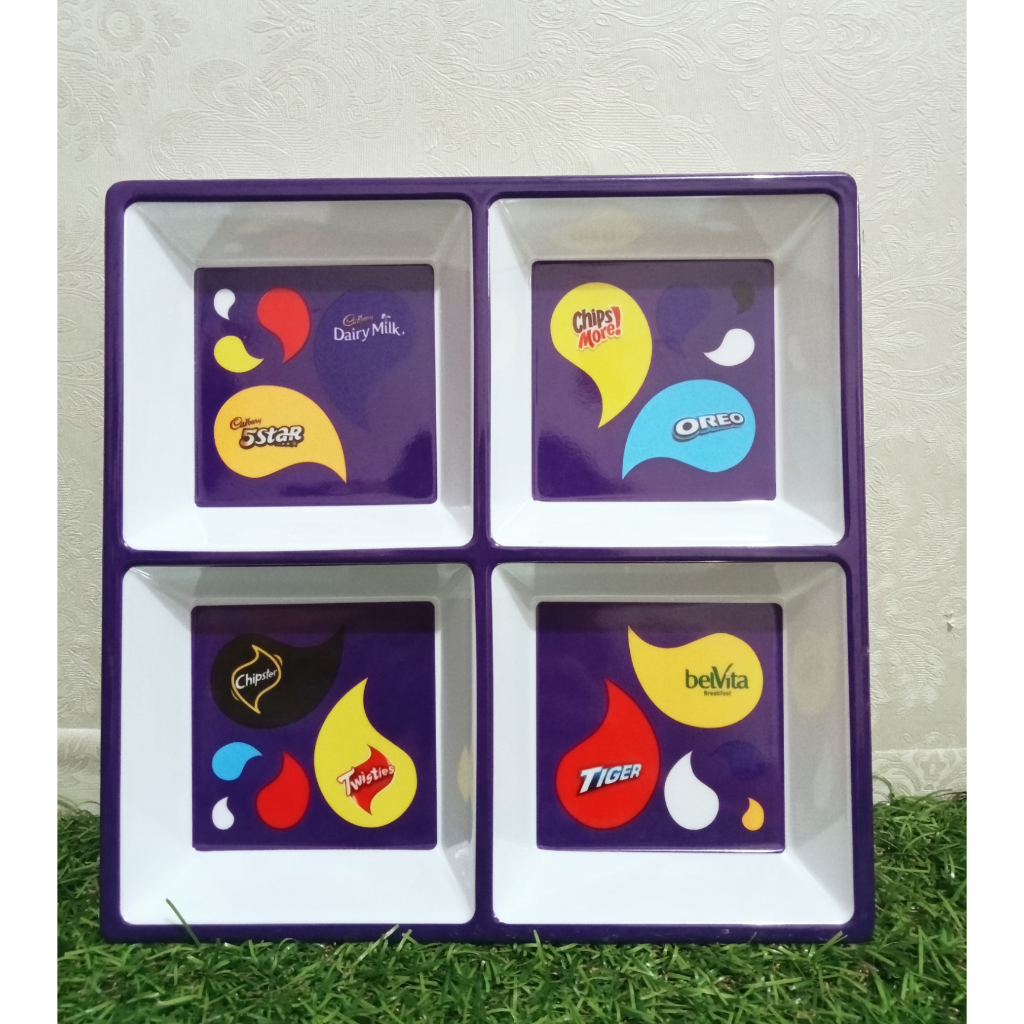 Mondelez KIDS DIVIDER SNACK PLATE
