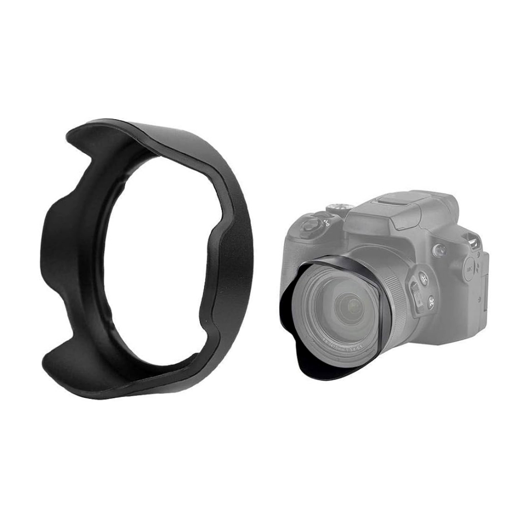 LH-DC90 เลนส์สําหรับ Canon Powershot SX60 SX60 HS SX70 SX70 HS Bayonet mount Sun Hood