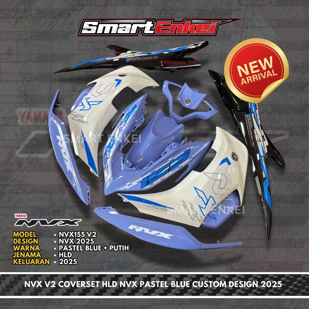 HLD-NVX V2 COVERSET NVX PASTEL BLUE CUSTOM DESIGN 2025 HLD