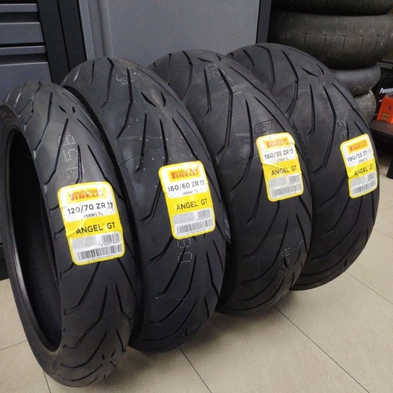 Pirelli Touring tyre Pirelli Angel GT ขนาด 120/70-17, 160/60-17, 180/55-17, 190/55-17 สด 2025