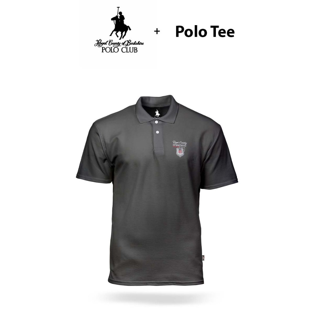 RCB Polo Club Men เสื้อโปโลแขนสั้นคอปก MTS12152 - Anchor Grey
