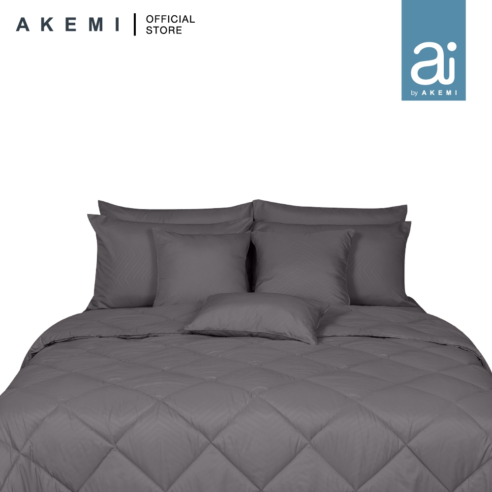 Ai by AKEMI Colourkissed Collection ผ้าพันคอ Set 100% MicroXT 700TC (Queen)