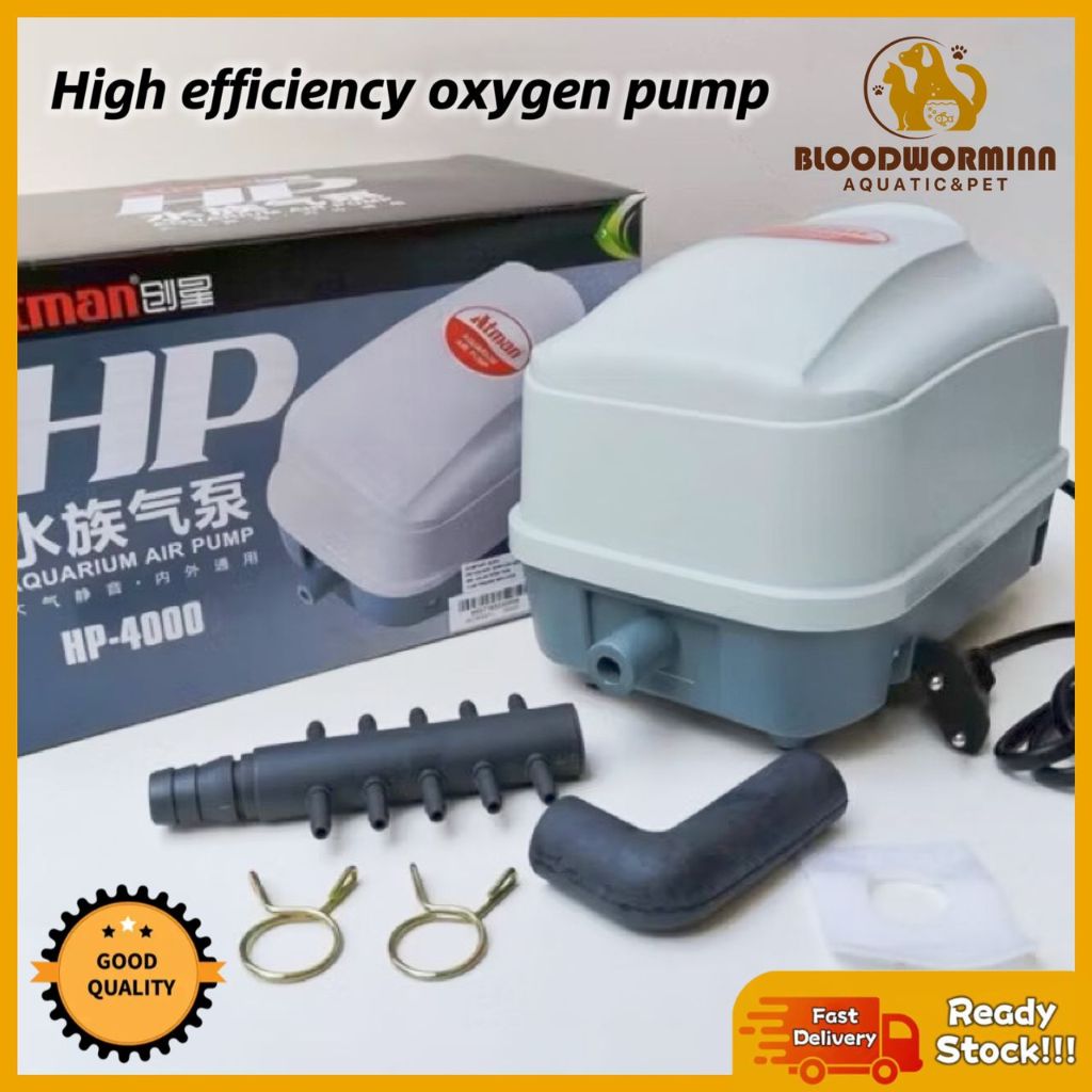 ปั๊มลม Atman HP-4000 HP-16000 POND AIR PUMP