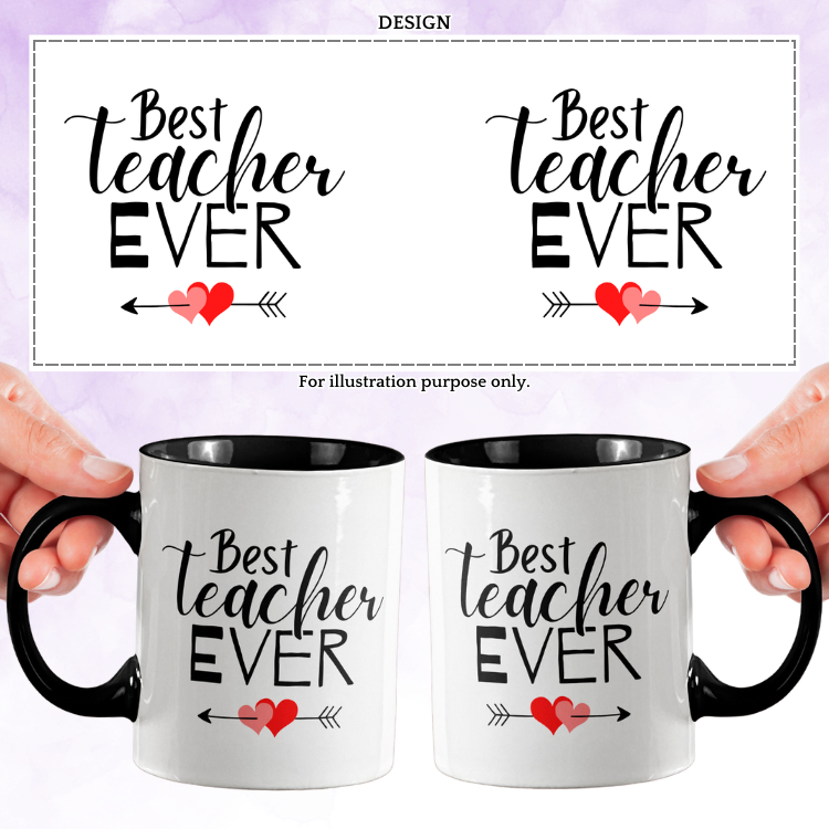 [MG24-08258] Best Teacher Ever Teacher Day Mug 11oz