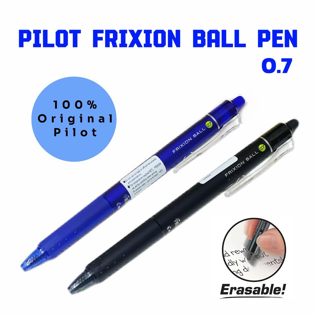 PILOT FRIXION CLICKER ERASEABLE PEN 0.7MM (น้ําเงิน/ดํา)