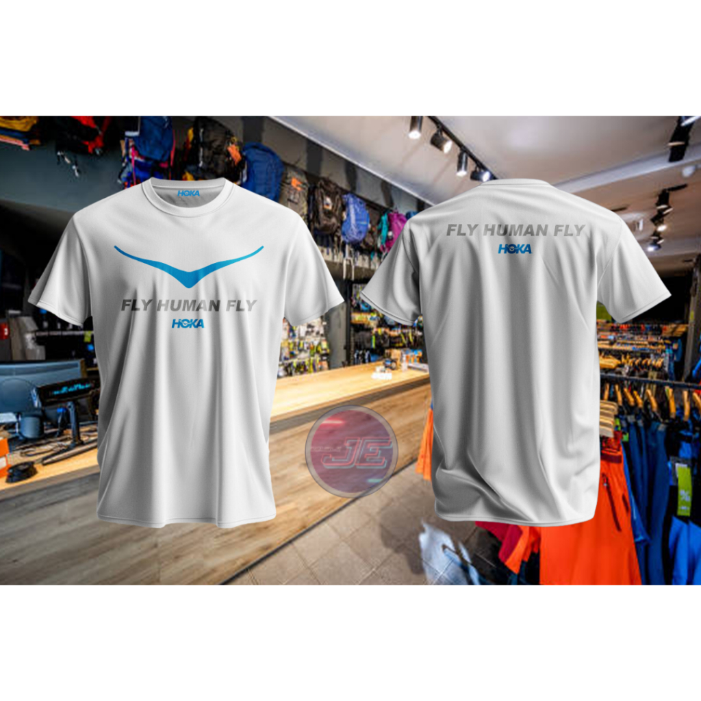 Hoka HOKA Hiking and Trail Running Drifit เสื้อ Hoka Outdoor Drifit เสื้อเสื้อยืด drifit excise HOKA