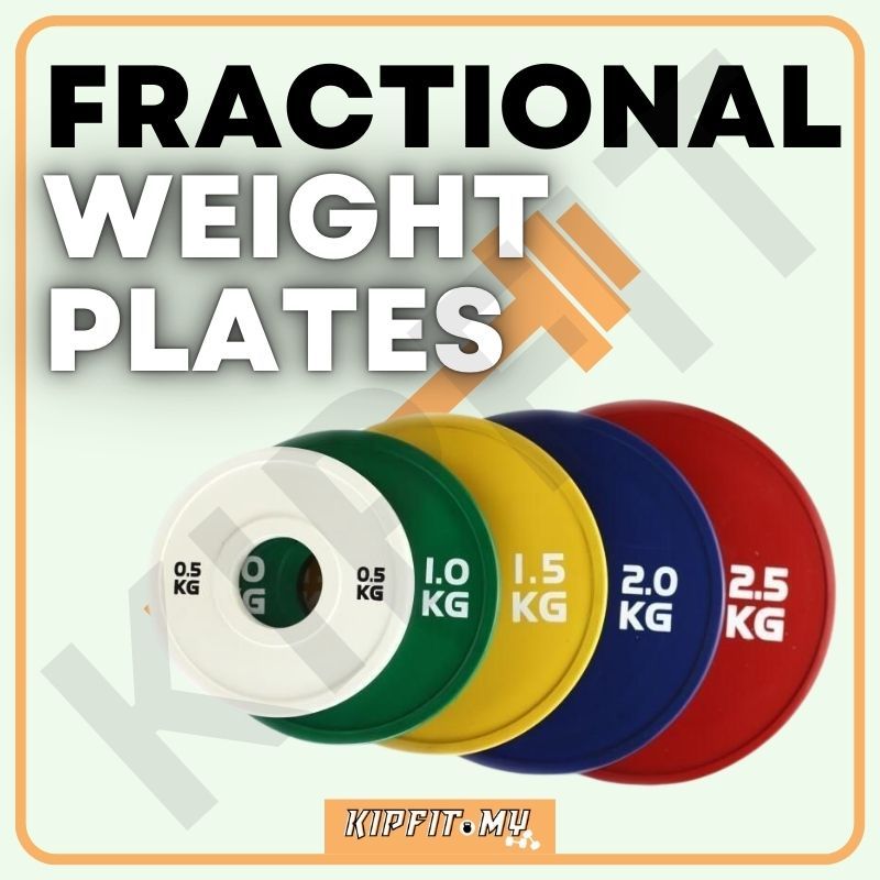 แผ่นน้ําหนัก Olympic Fractional 1 ชิ้นการรวมน้ําหนักที่แม่นยําสําหรับ Barbell & Powerlifting 小重量