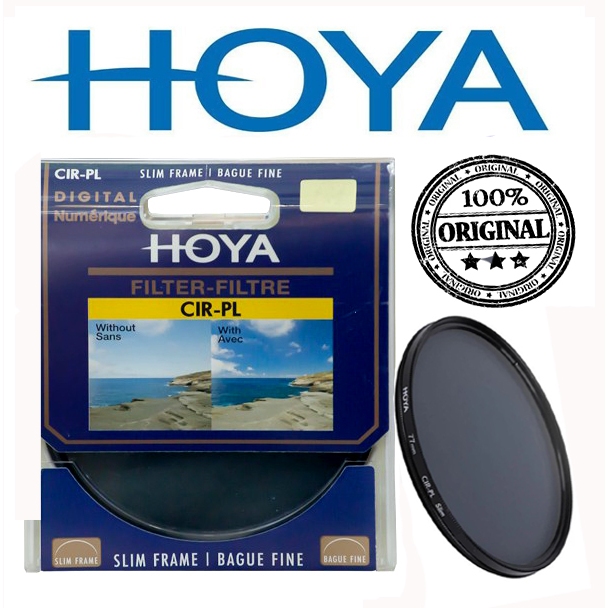 Hoya CIR-PL Slim Filter CPL Reflections ควบคุมและคมชัดปรับปรุงตัวกรองเลนส์