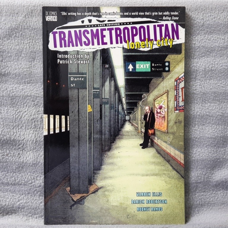 Transmetropolitan TPB 5 1st Print (DC/Vertigo Comics) MATURE READERS (HTF) Warren Ellis, Darick Robe