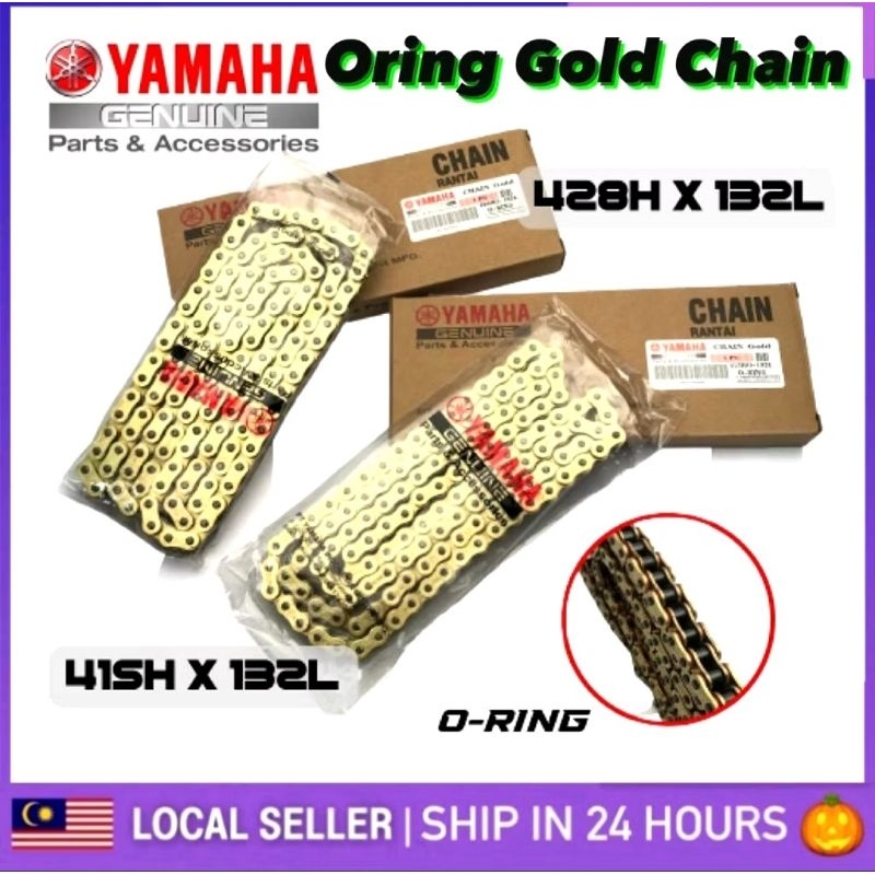 YAMAHA Gold CHAIN 428H O-RING 415H ORING CHAIN RANTAI EMAS 428 415 132L 132 O CHAIN CUTTER 415 428 o