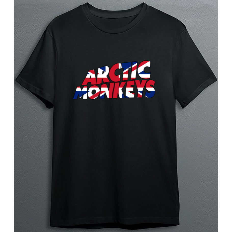 เสื้อยืด ARCTIC MONKEYS ENGLAND FLAG
