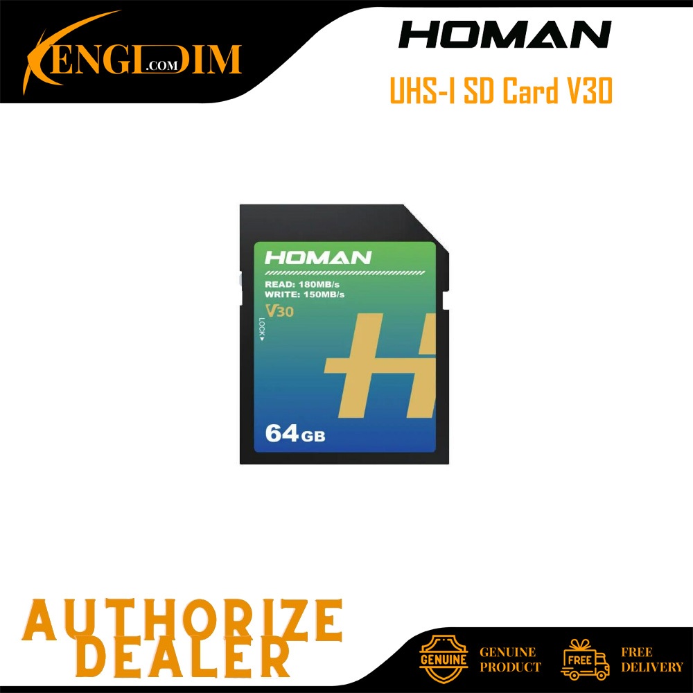 การ์ด Homan UHS-I SD V30