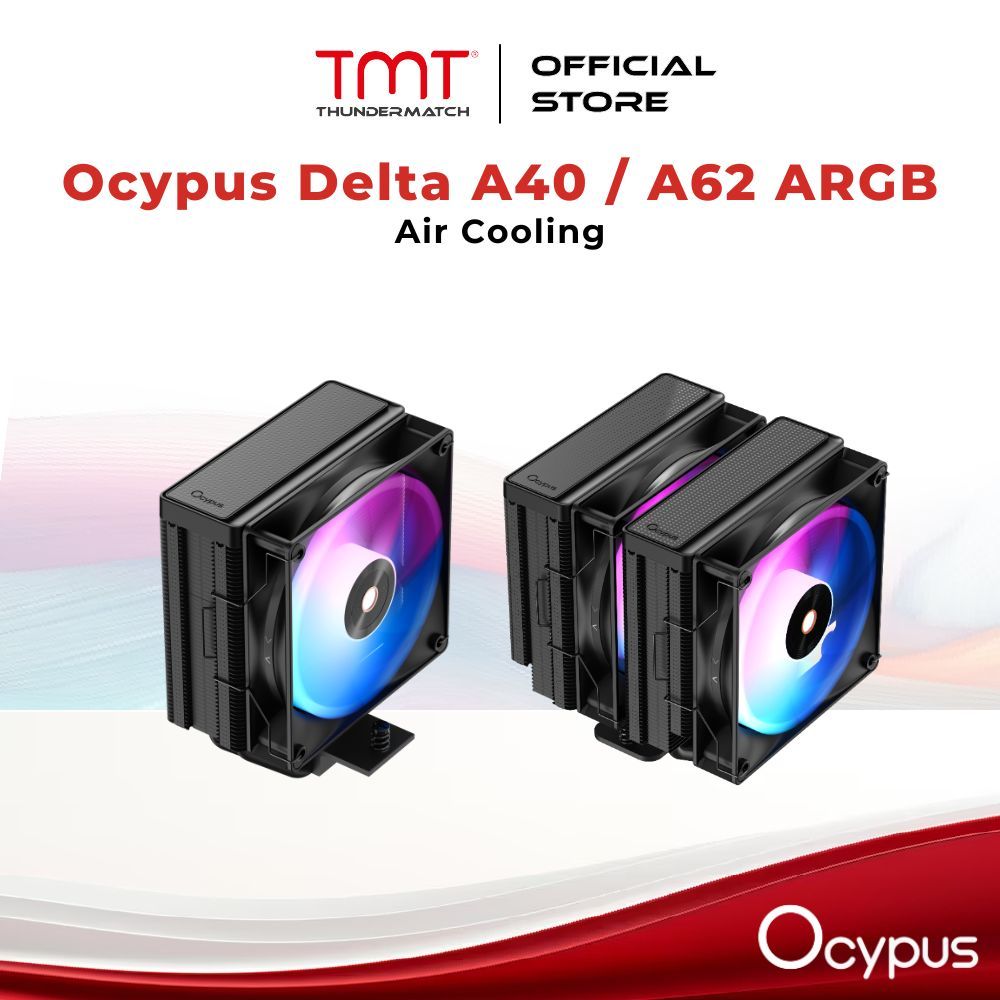 TMT Ocypus Delta A40 / A62 ARGB CPU Air Cooler