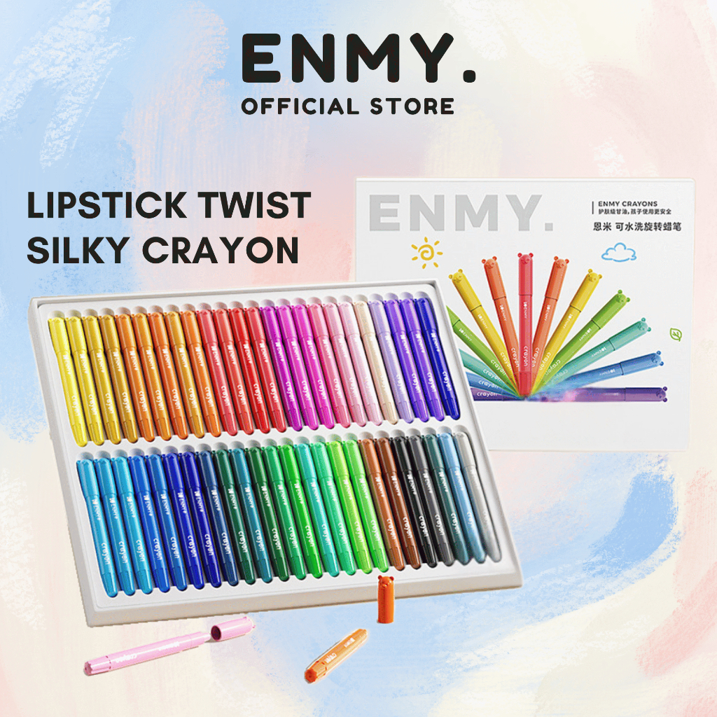 ดินสอสีติดหมวกขนาดจัมโบ้ ENMY