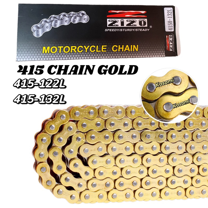 415 CHAIN GOLD LANTAI GOLD 415-122L & 415-132L