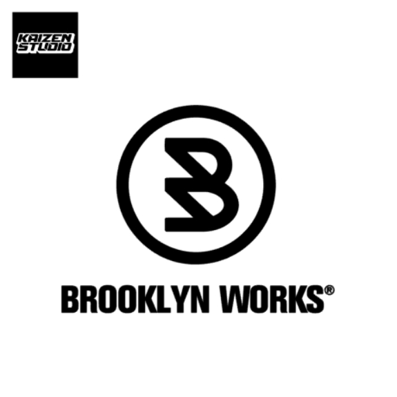KAIZEN STUDIO Brooklyn Works Outdoor Camping Hiking Adventure สติ๊กเกอร์ตัดไวนิล