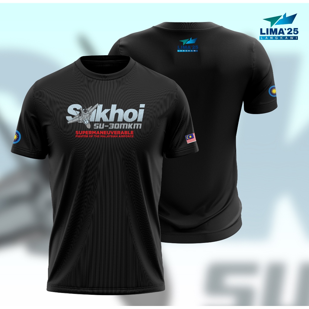 SUKHOI SU-30MKM LIMA 2025 TSHIRT -2