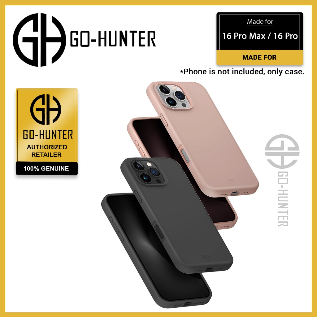 [ 16 Pro Max / 16 Pro ] UNIQ Lino Hue Hybrid Silicone Case - รองรับการชาร์จแบบแม่เหล็ก