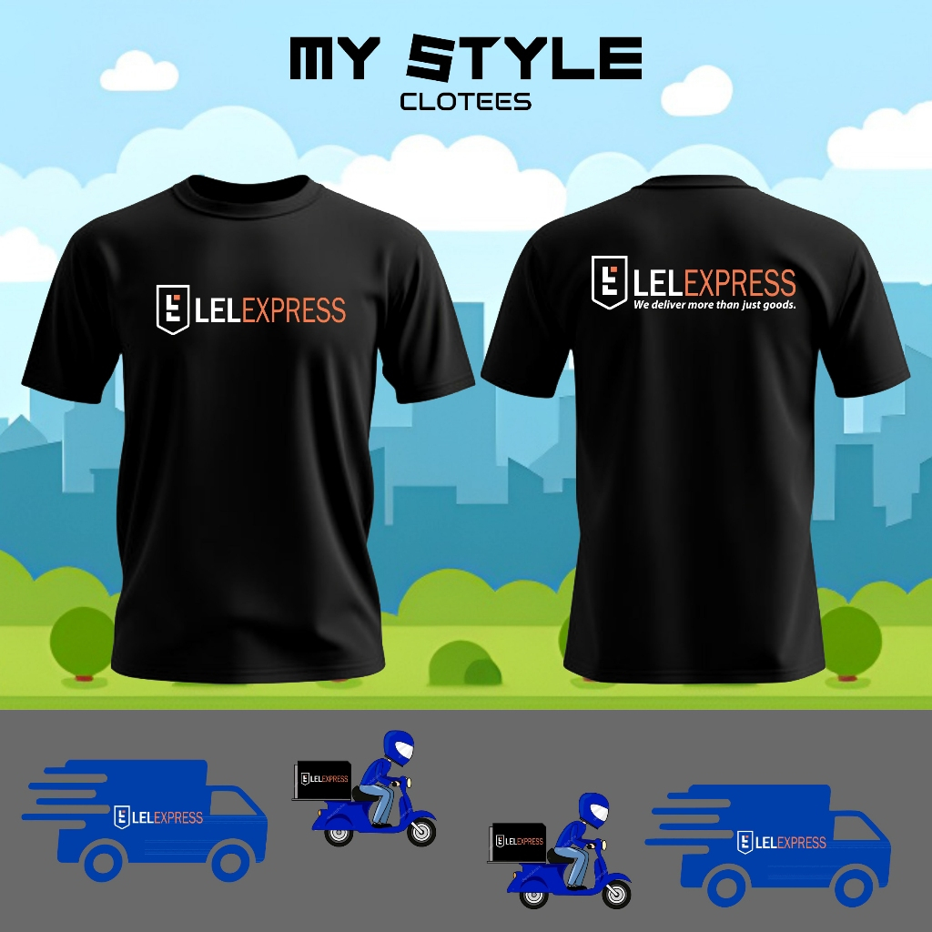 Lazada Express Jersey Premium Microfiber/ Baju Lazada Express /จัดส่งเสื้อยืด