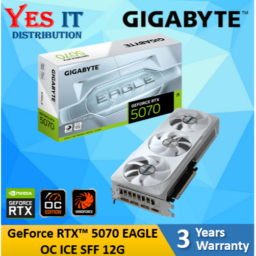 GIGABYTE GeForce RTX5070 GM OC / 5070 WF OC / 5070 EAGLE OC ICE / 5070 WF SFF 12G / RTX5070 WF OC SF