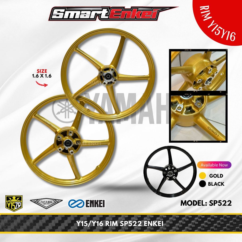 Y15/Y16 RIM SP522 GOLD ENKEI