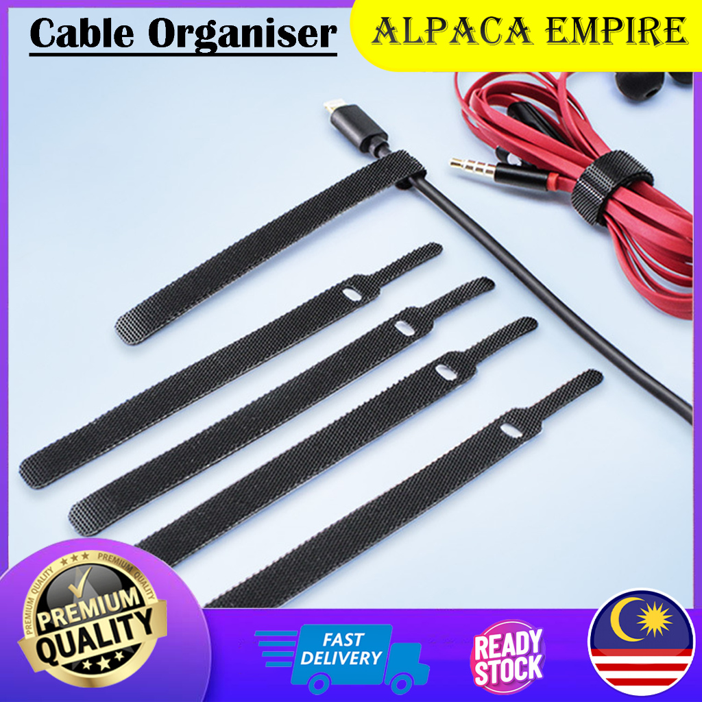 Universal Cable Management Band Magic Tape Cable Tie Data Cable Band หูฟัง Cable Management Wire