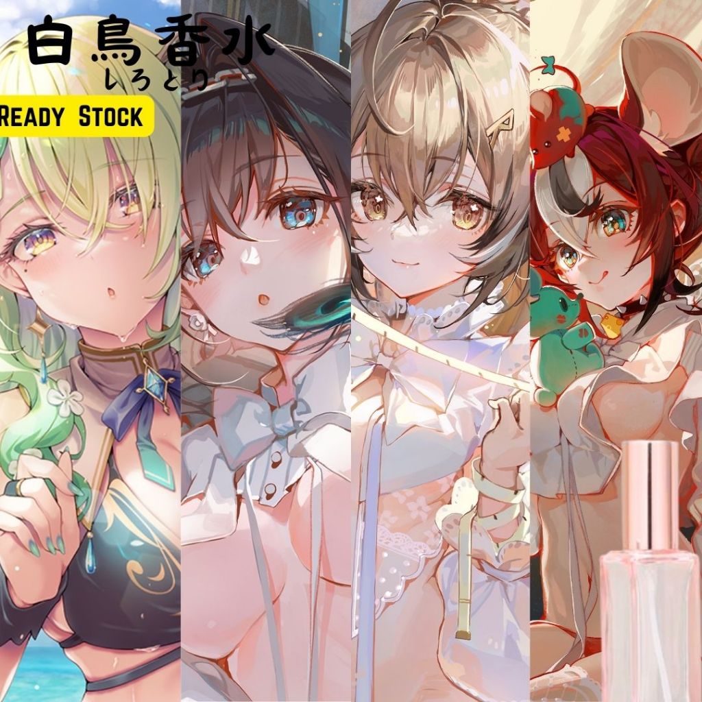 [Shirotori] น้ําหอมอนิเมะระดับพรีเมียม Hololive Ceres Fauna Fauna, Kronii, Mumei, Hakos