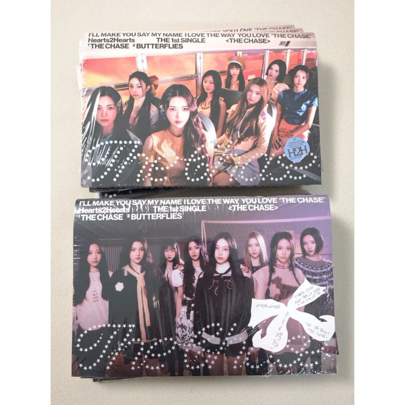 H2H Hearts2Hearts The Chase 1st Single Album เวอร์ชั่นโฟโต้บุ๊ค