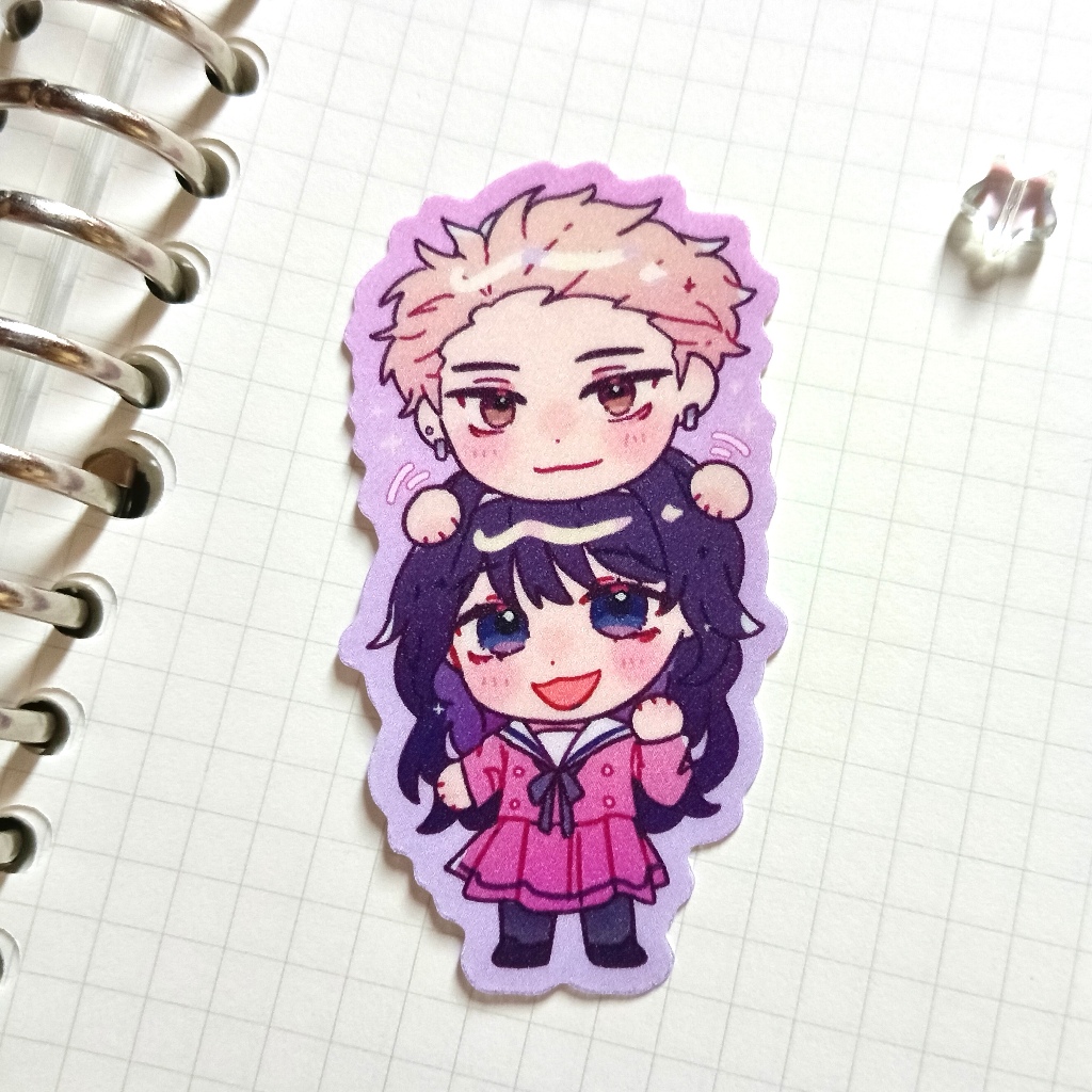 ✧ Kaoru Hana Wa RIn To Saku 6cm Matte Sticker 🍰 ✧