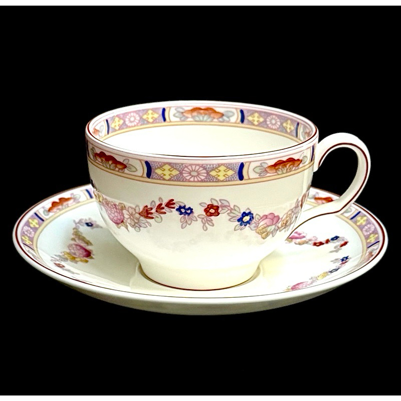 Minton Made in England Minton Rose Bone Cup & Saucer