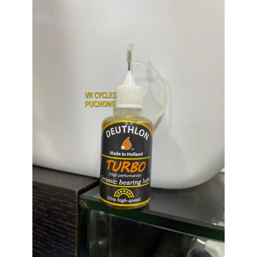 Deutlon turbo Ceramic Bearing Lube 27ml - ความเร็วสูงพิเศษ - Miyak Basikal - Miyak Bearing