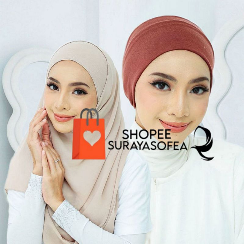 Inner Cotton Wardah คุณภาพดีที่สุด Premium/ Inner Wardah Kualiti