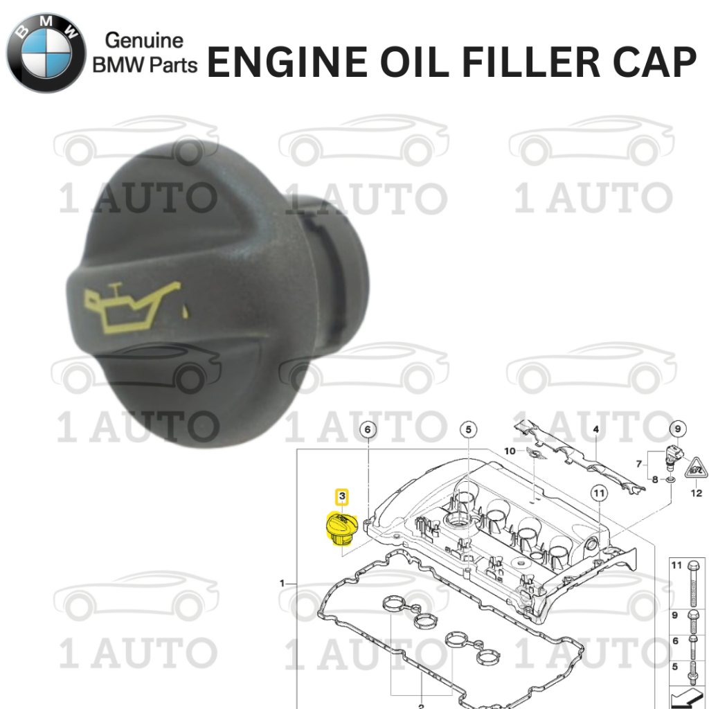 MINI BMW ENGINE OIL FILLER CAP MINI COOPER S R56 R55 R57 R58 R59