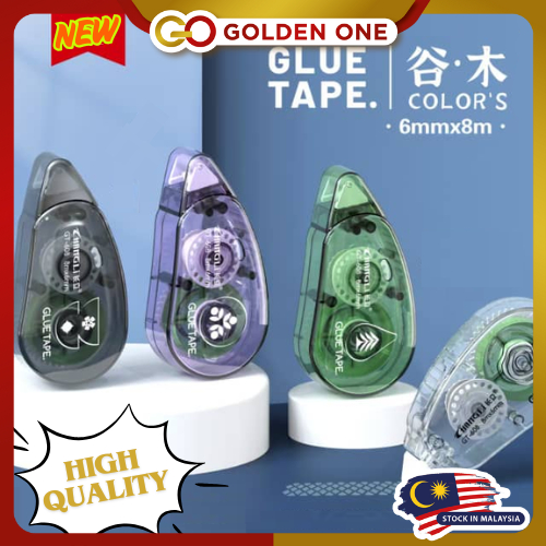 CHANGLI STRONG GLUE TAPE 强双面胶 / 双面点粘胶 8M X 6MM (GT-608) HIGHQUANLITY