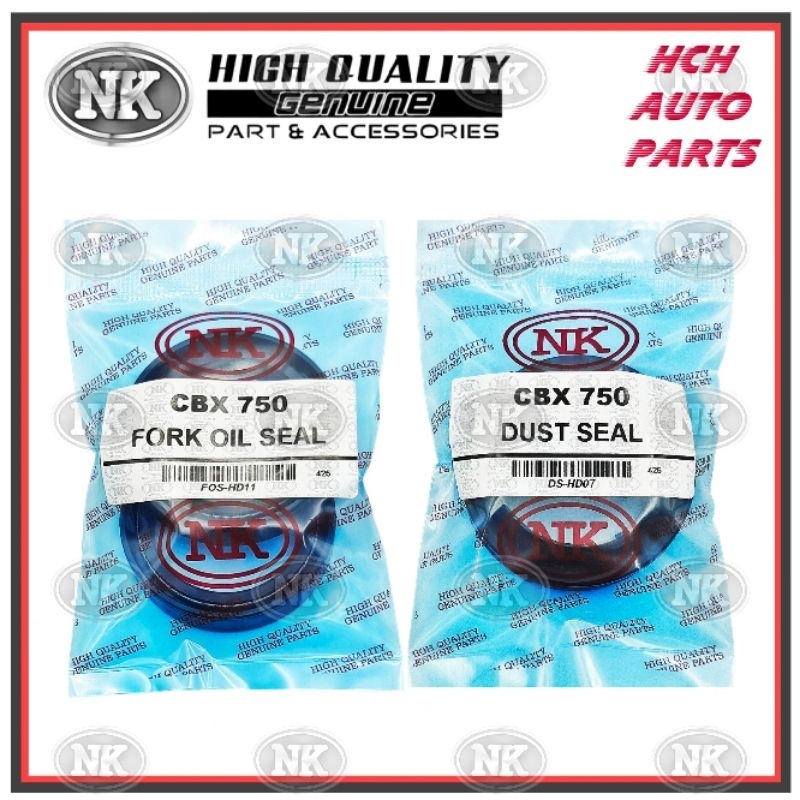 ซีลน้ํามัน FORK + DUST SEAL - HONDA - CBX 750/ CBX 750F/ CBX 1000 (NK)