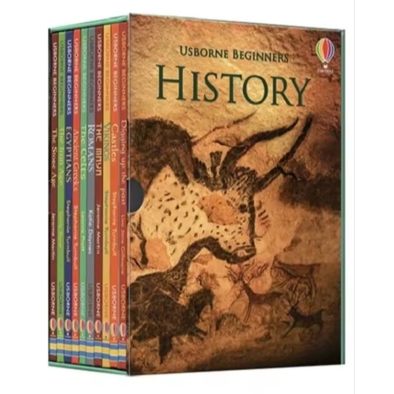 (10 เล่ม) Usborne Beginners History Hard Cover Books