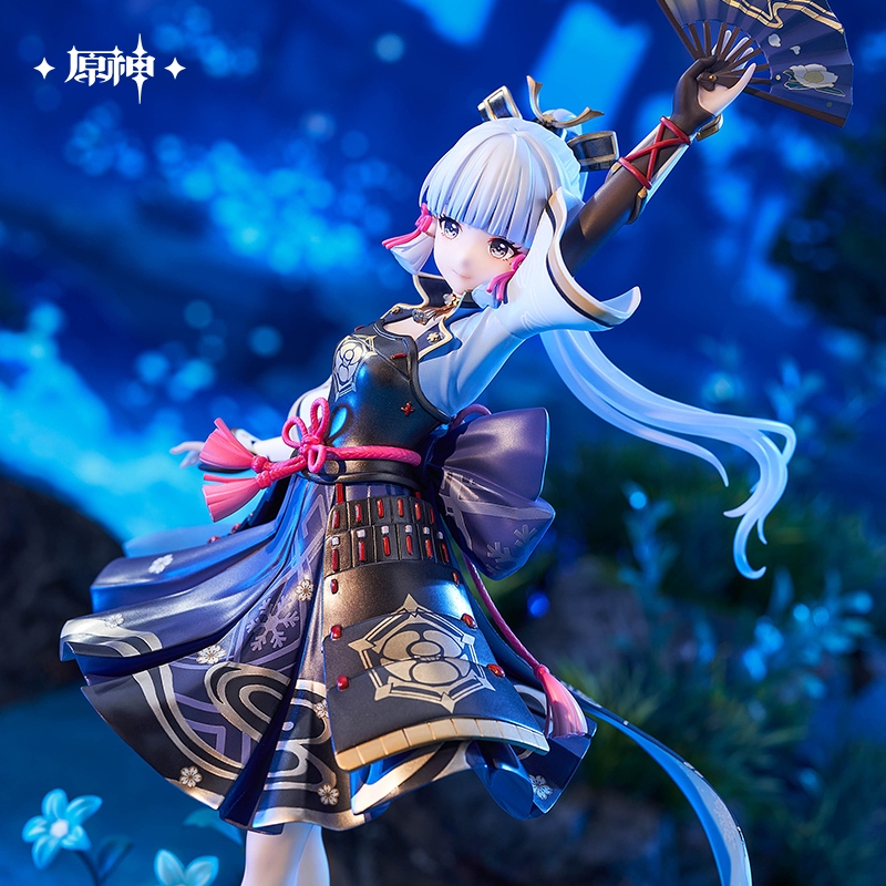 Genshin ImpactKamisato Ayaka Ver. 1/7 Figurine Frostflake Heron Display Model Figure原神方神里香·白华Ver.1/7
