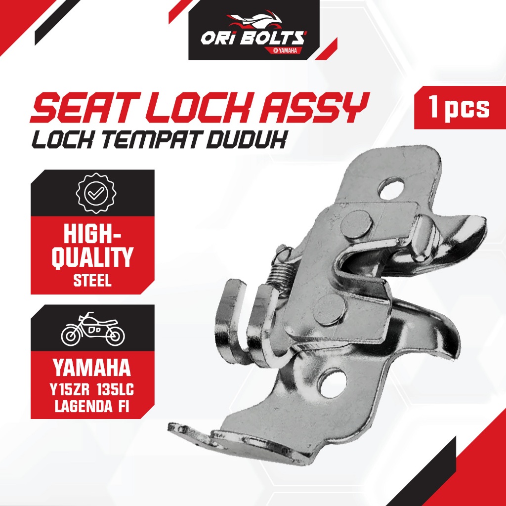 1DY-F4780-0-00 Yamaha Y15ZR Y15 V1 V2 Seat Lock Part เปิดที่นั่ง