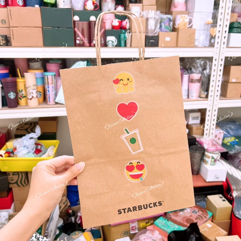 Starbucks Taiwan Christmas Xmas Exclusive 2024 Collection Paper Bag Miira 新🇸🇬台台 ไต้หวัน ไต้หวัน🇹🇼星巴克