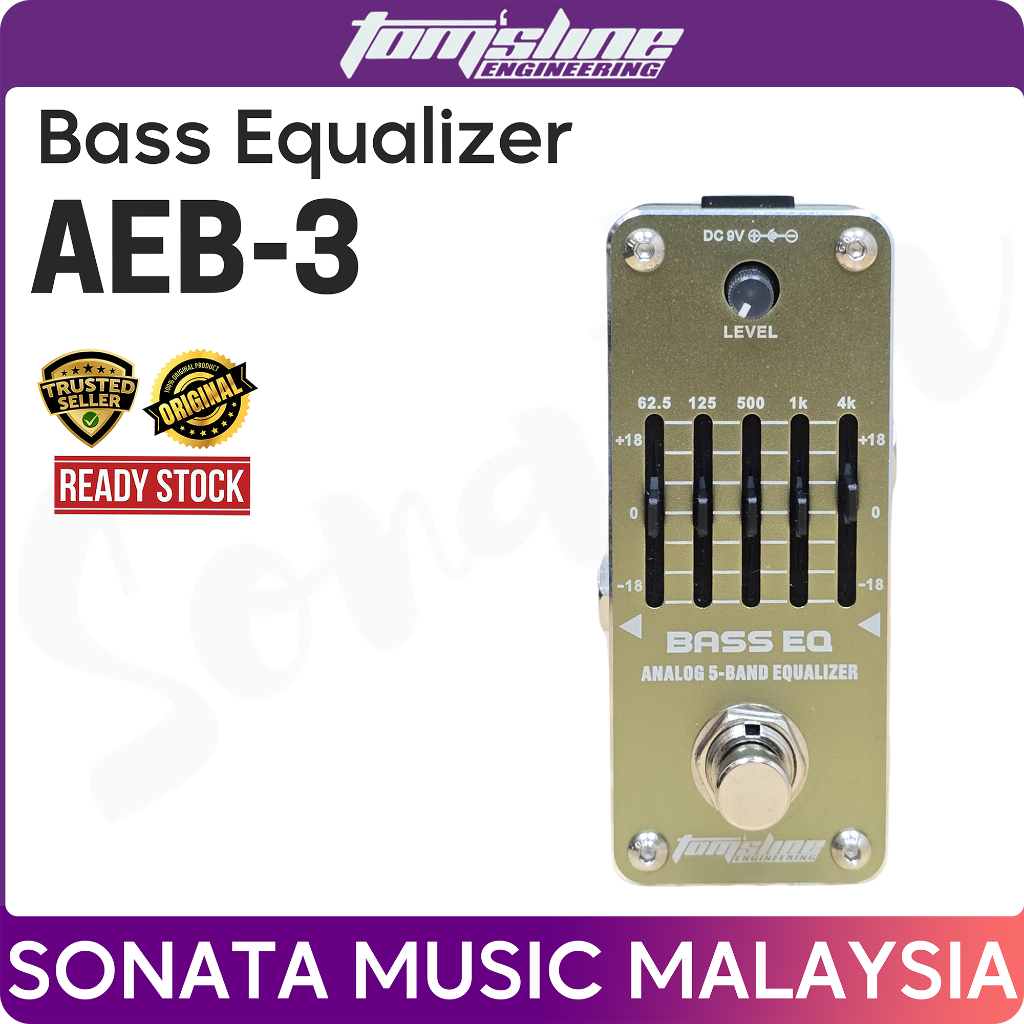 Tomsline AEB-3 Bass Equalizer Guitar Effect Pedal