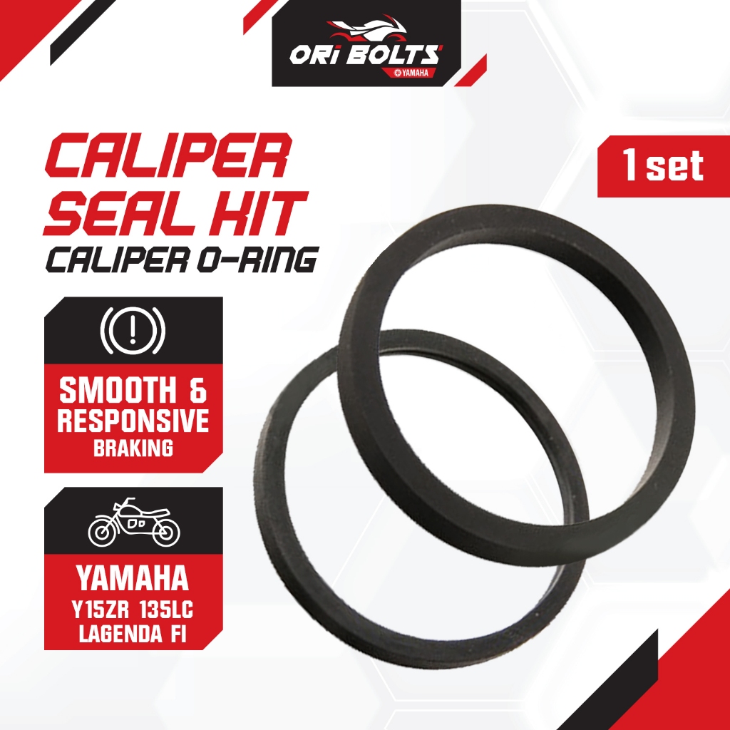 5YP-F5803-50 Yamaha Y15ZR Y15 135LC Lagenda FI (2605) ชุดซ่อมคาลิปเปอร์ Depan O แหวน