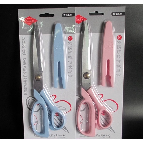 De Xian ช่างตัดเสื้อหรือกรรไกรตัดผ้า K31 9 นิ้ว