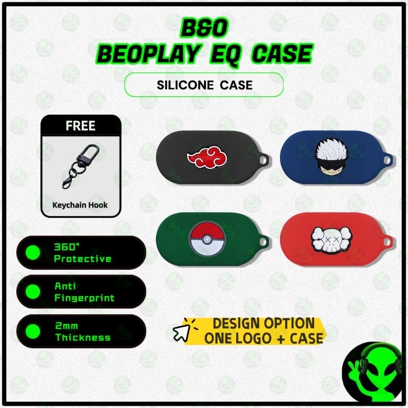 B&O - BEOPLAY EQ Case Wireless Earbud Protective Shell Soft Silicone Case B&O Beoplay EQ Case