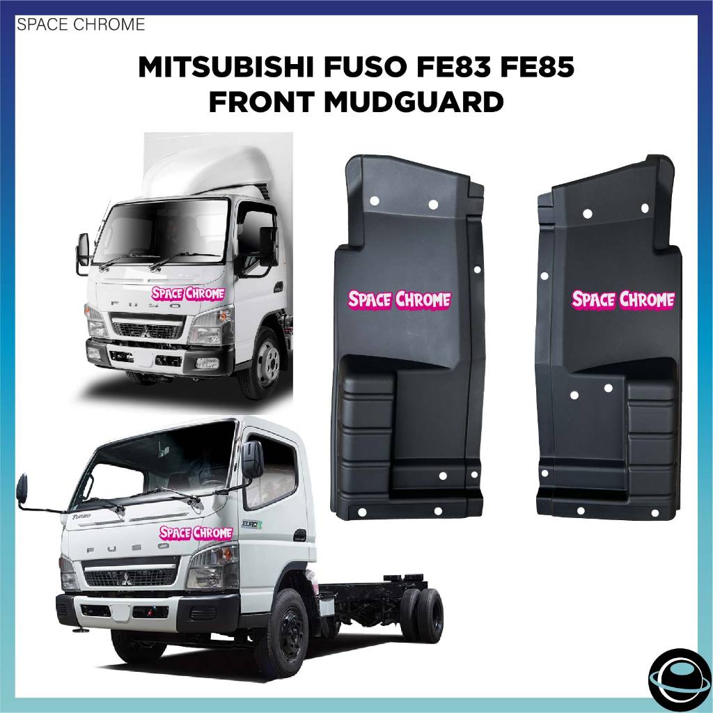MITSUBISHI FUSO FE83 FE85 ด้านหน้า MUDGUARD