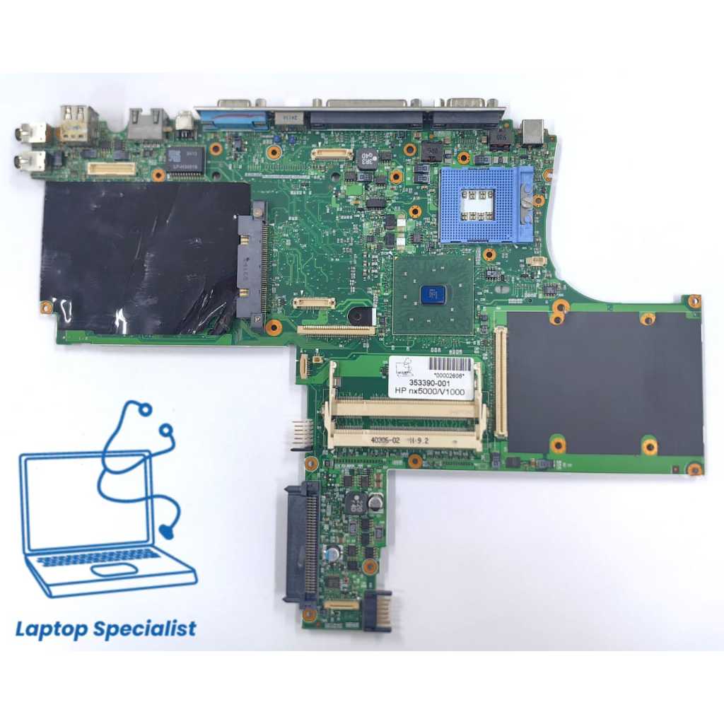 HP Compaq nx5000 Compaq Presario V1000 แล็ปท็อปเมนบอร์ด 353390-001