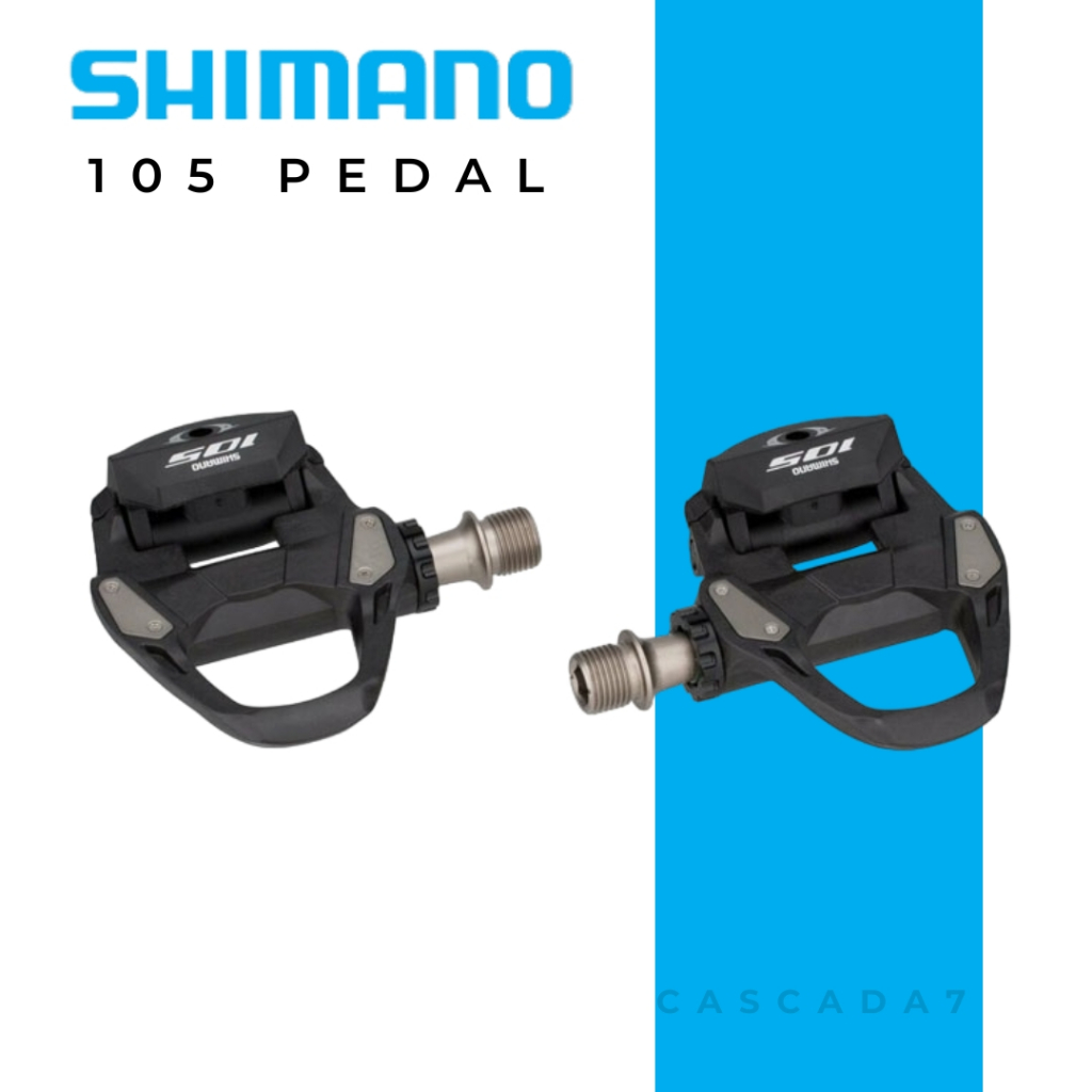 แป้นเหยียบ Shimano SPD-SL 105 / PD-R7000 / 105 แป้นเหยียบถนน